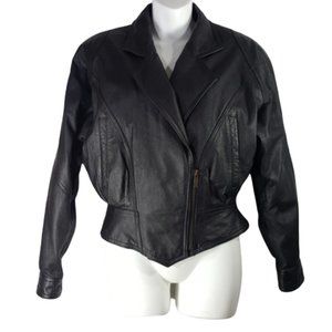 Vintage Wilsons 100% Leather Motorcycle Jacket